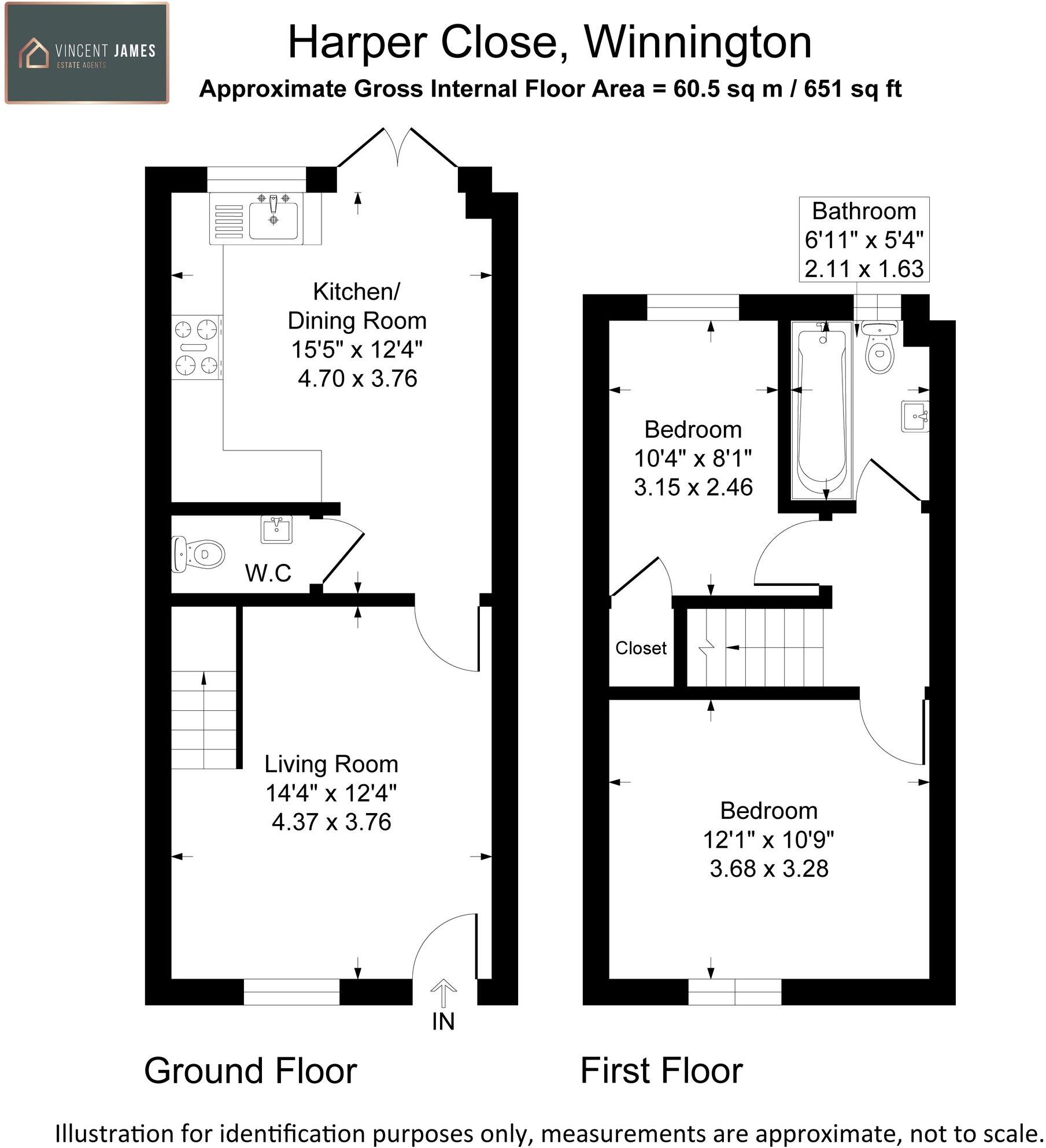 Harper Close, Northwich, CW8 floorplan