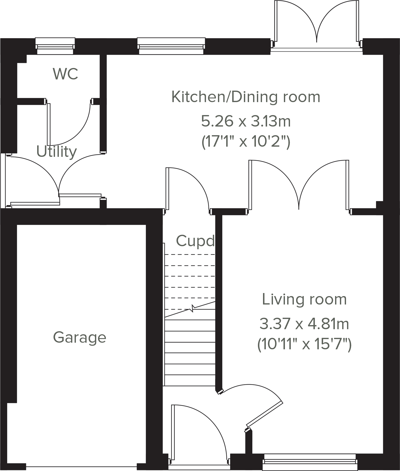 Lakes Road,
Workington,
CA14 floorplan