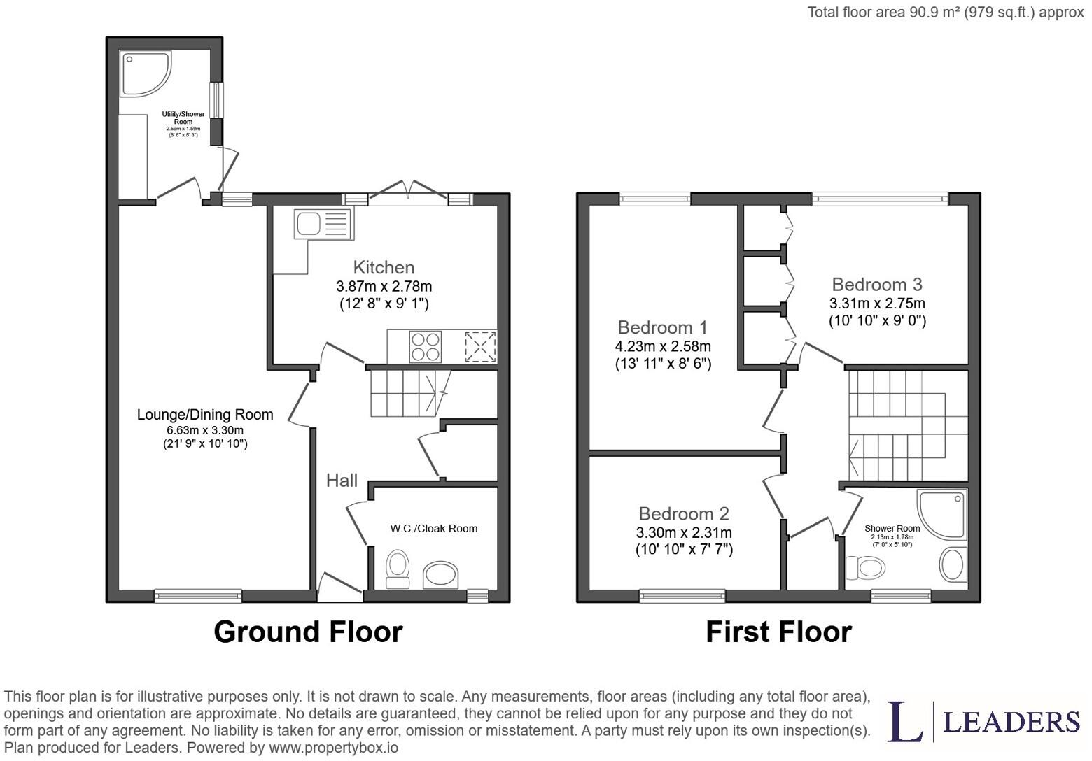 Spencer Road, Emsworth, Hampshire, PO10 floorplan