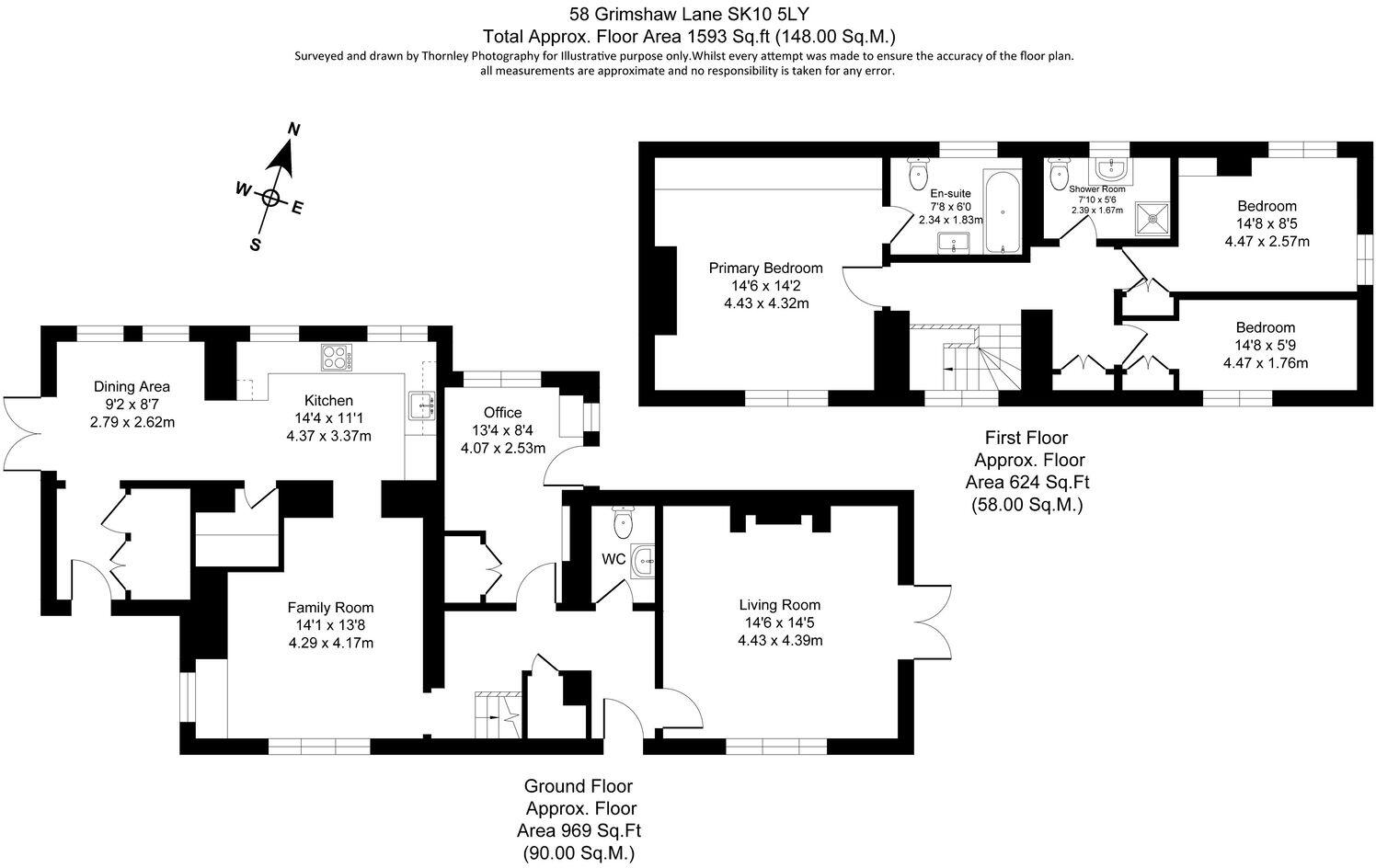 Grimshaw Lane, Bollington floorplan