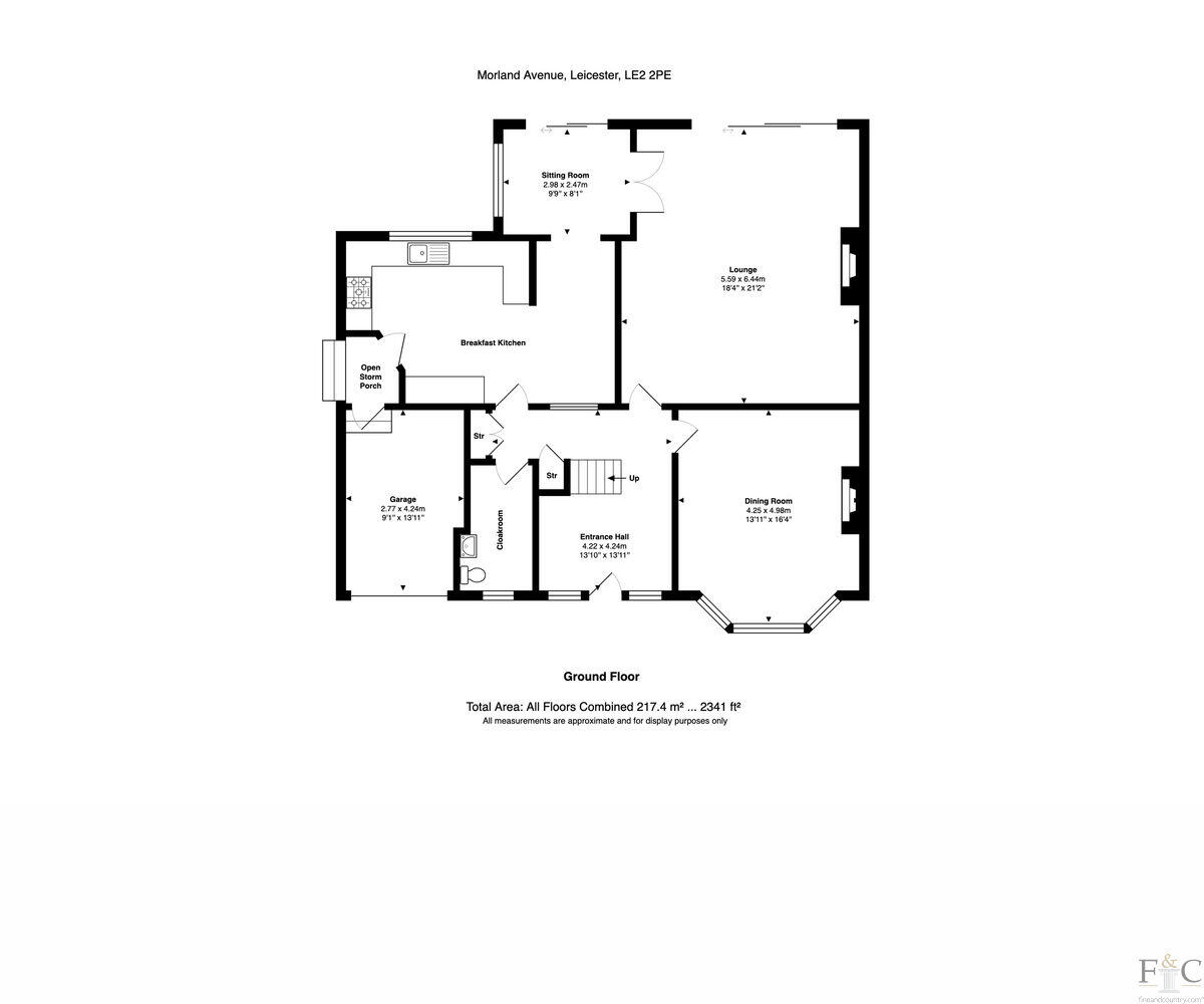 Morland Avenue, Stoneygate, LE2 floorplan