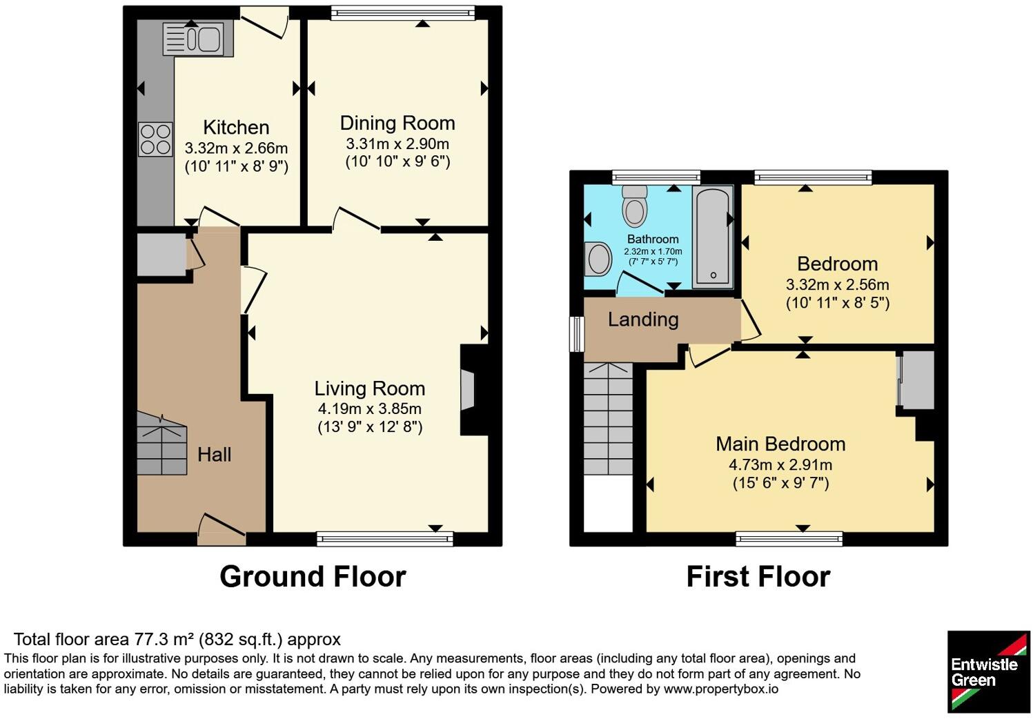 Blackhorse Avenue, Blackrod, Bolton, Greater Manchester, BL6 floorplan