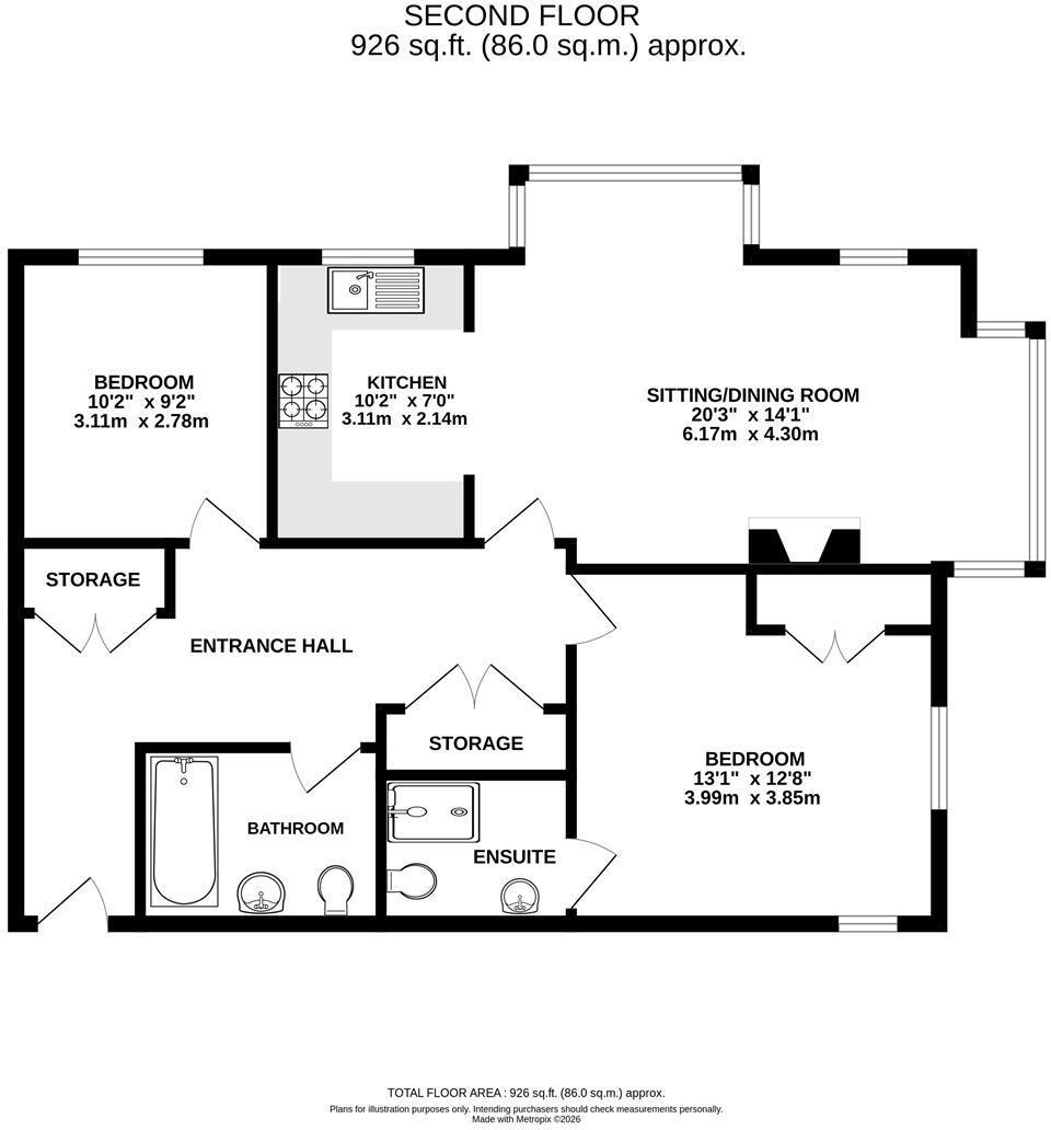 St George's Park, Ditchling Road, Burgess Hill floorplan