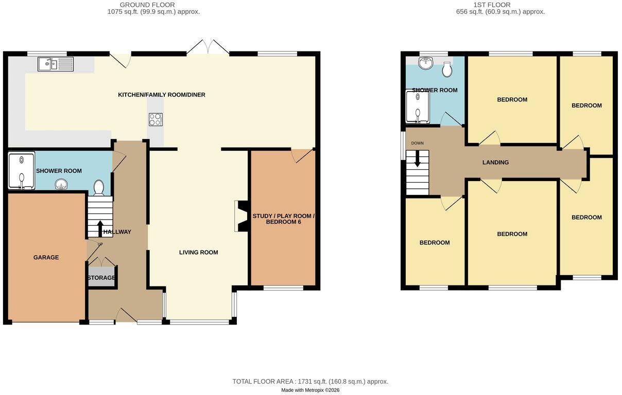Shakespeare Avenue, Rayleigh, SS6 floorplan