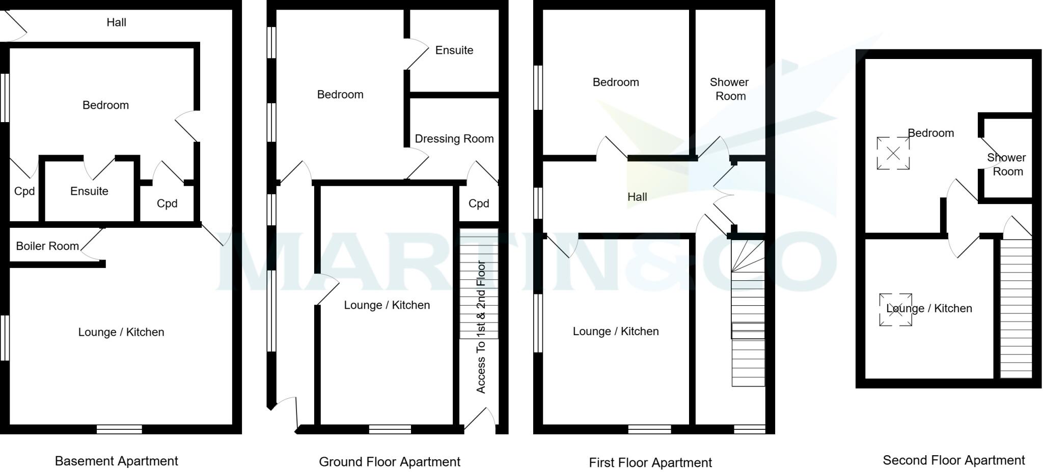 Mill Hey, Haworth floorplan
