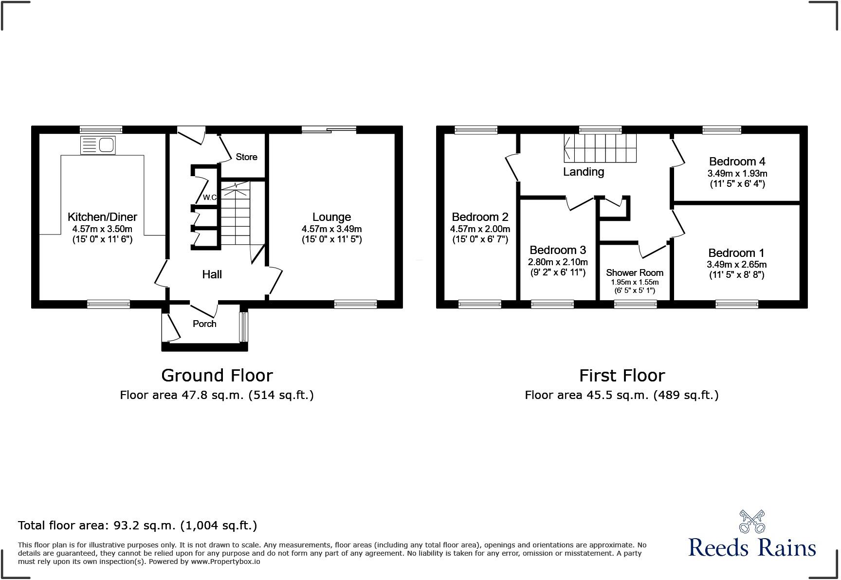 Royal Place, Leeds, West Yorkshire, LS10 floorplan