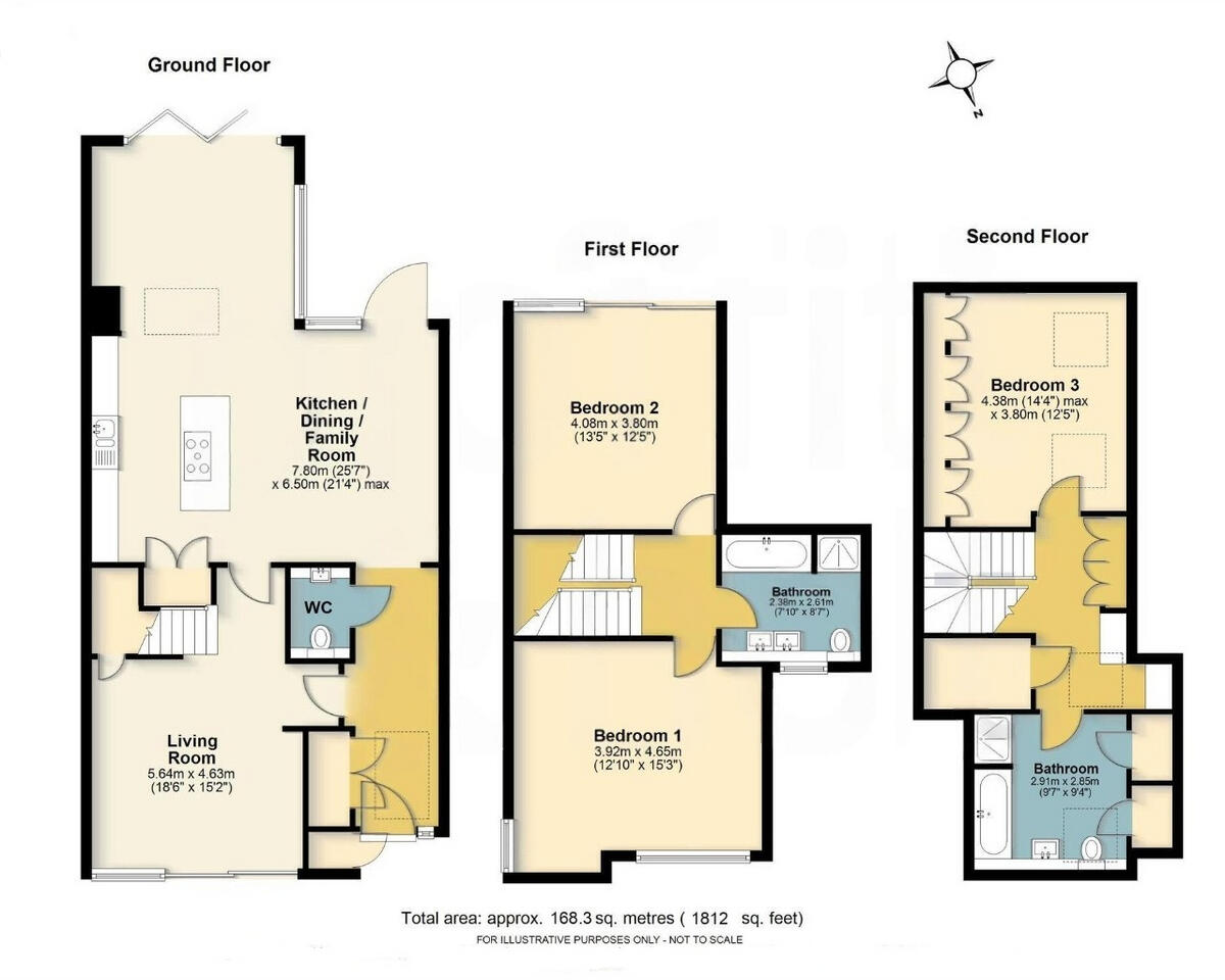 Woodside Mews, Leavesden floorplan