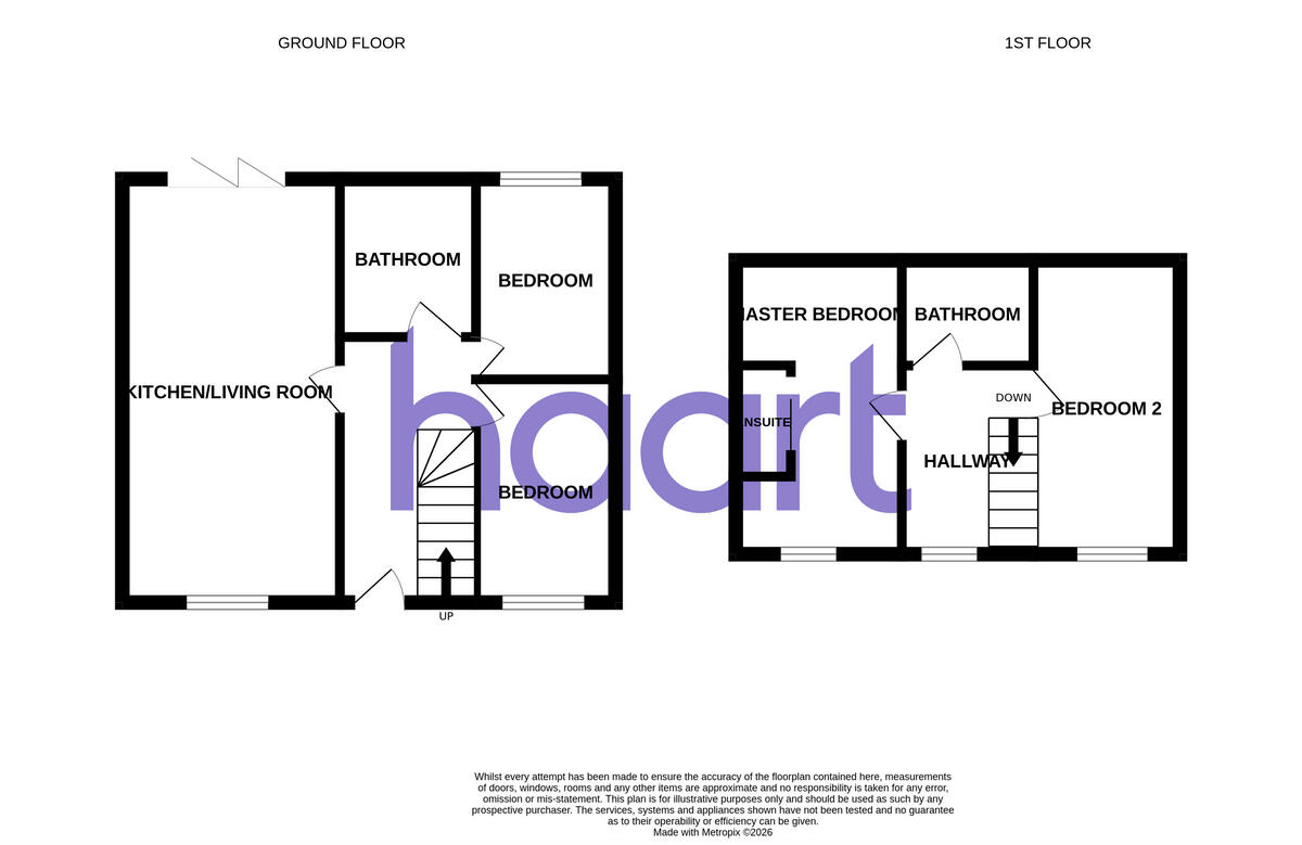 Rutland Approach, Hornchurch floorplan