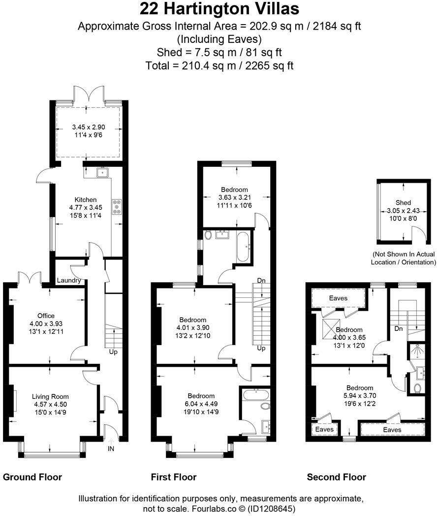 Hartington Villas, Hove floorplan