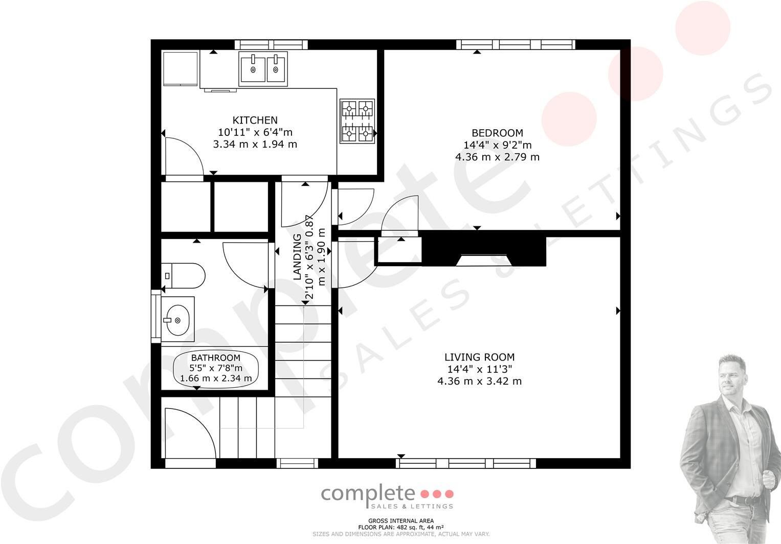 Compton Close, Leamington Spa floorplan