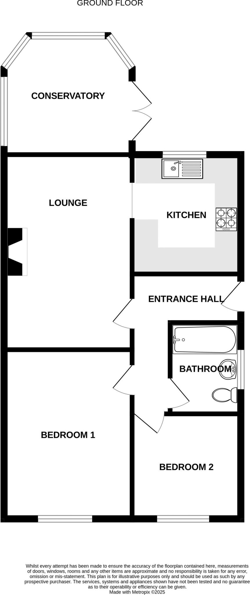 Haslar Crescent, Waterlooville floorplan