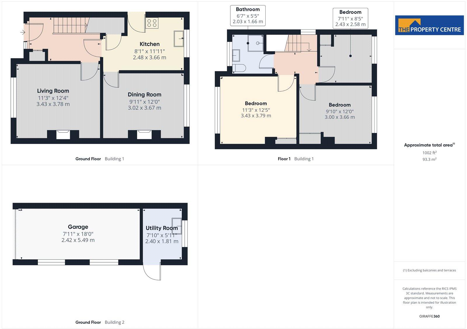 John Daniels Way, Churchdown, Gloucester, Gloucestershire, GL3 floorplan