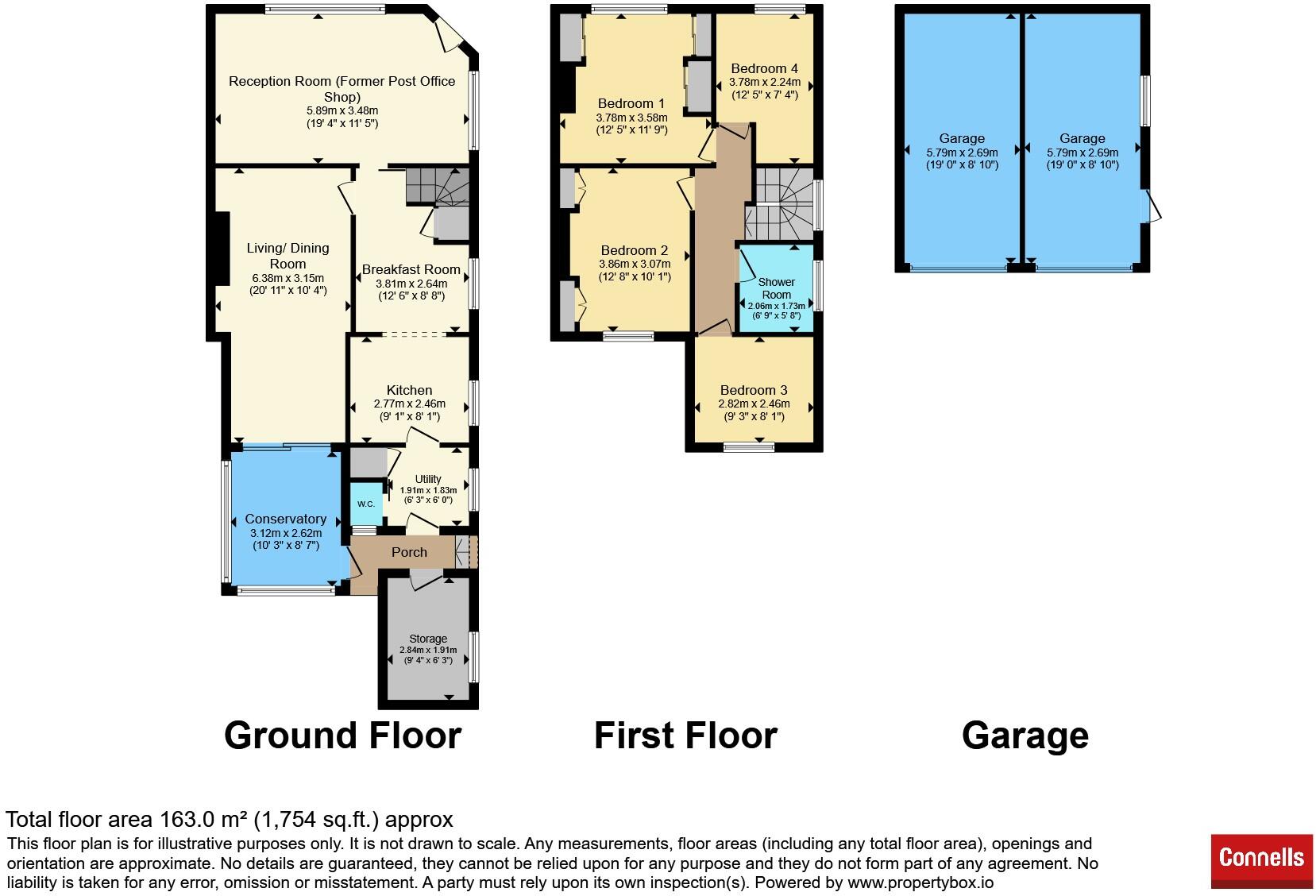 Chard Road, Exeter floorplan