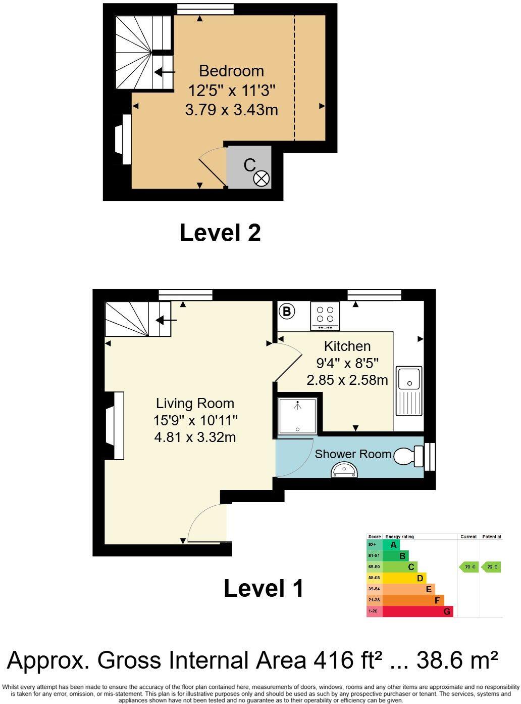 Upper Grosvenor Road, Tunbridge Wells floorplan