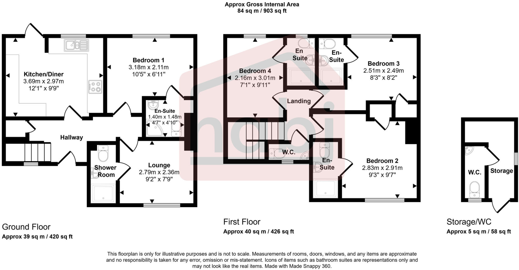 Bluebell Road, Norwich, NR4 floorplan