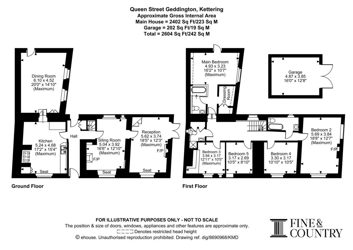 Queen Street, Geddington, Kettering NN14 1AZ floorplan