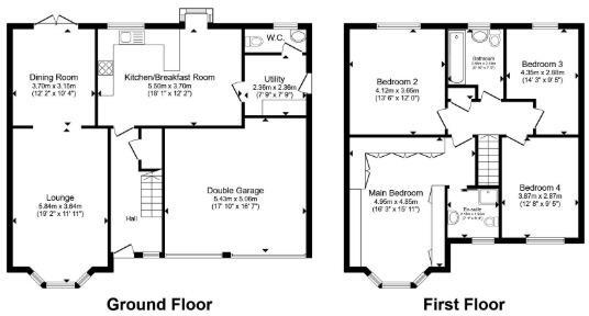 Wintergold Avenue, Spalding floorplan