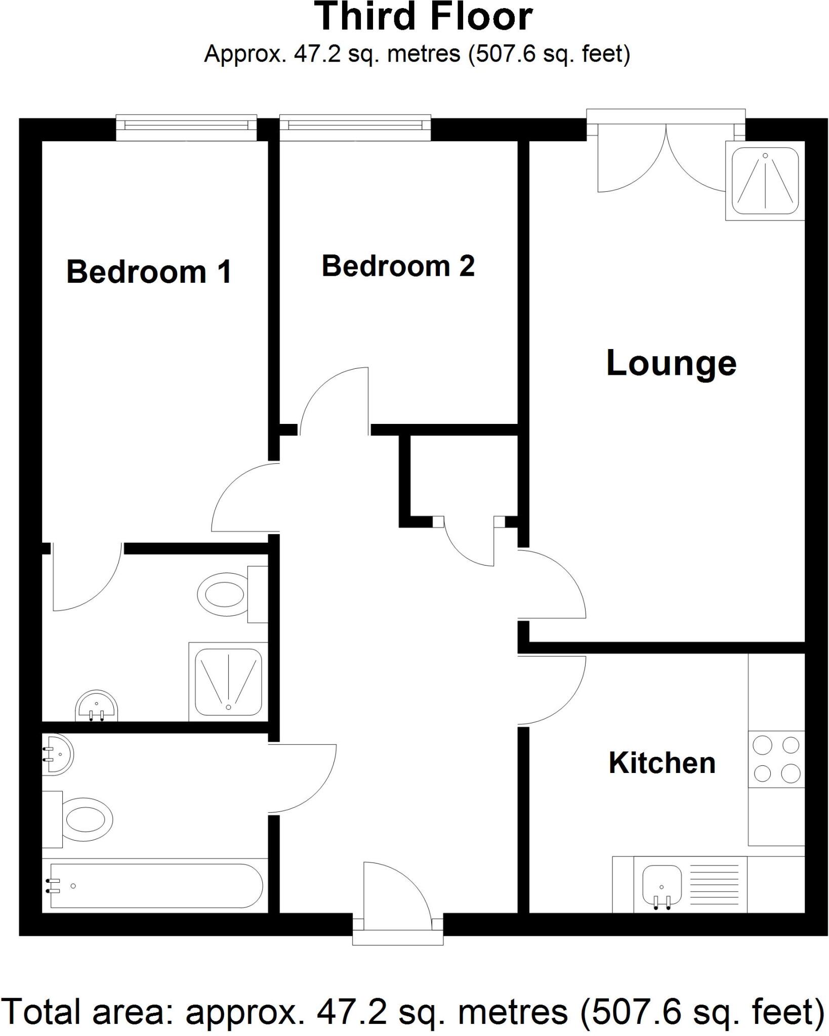 Black Eagle Drive Northfleet DA11 floorplan