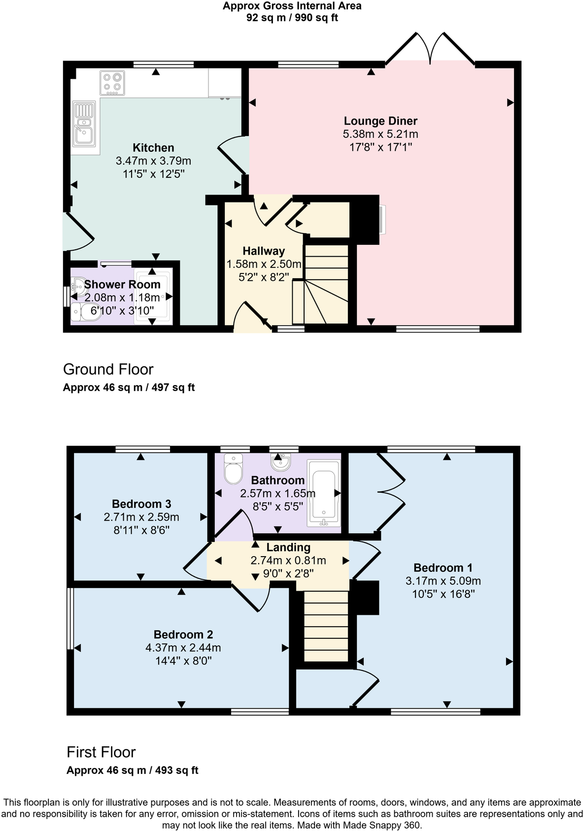 Police Houses, Aspatria, Wigton, Cumbria floorplan