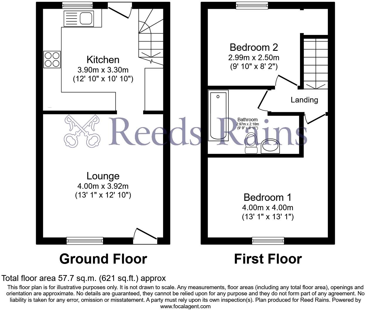 Grange Street, Burnley, Lancashire, BB11 floorplan