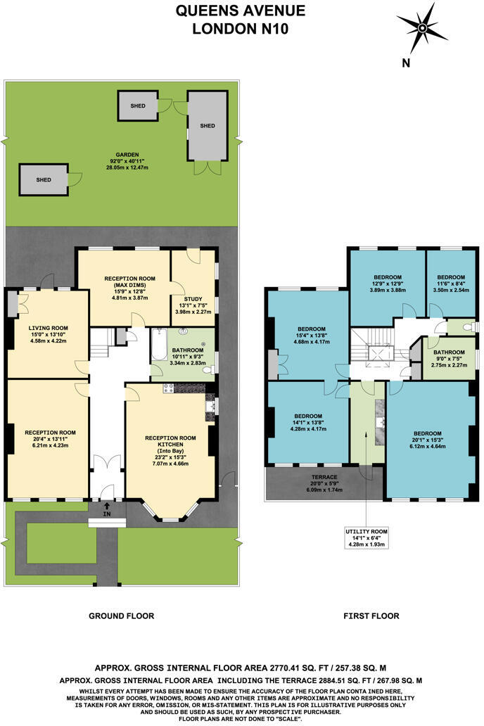 Queens Avenue, Muswell Hill floorplan