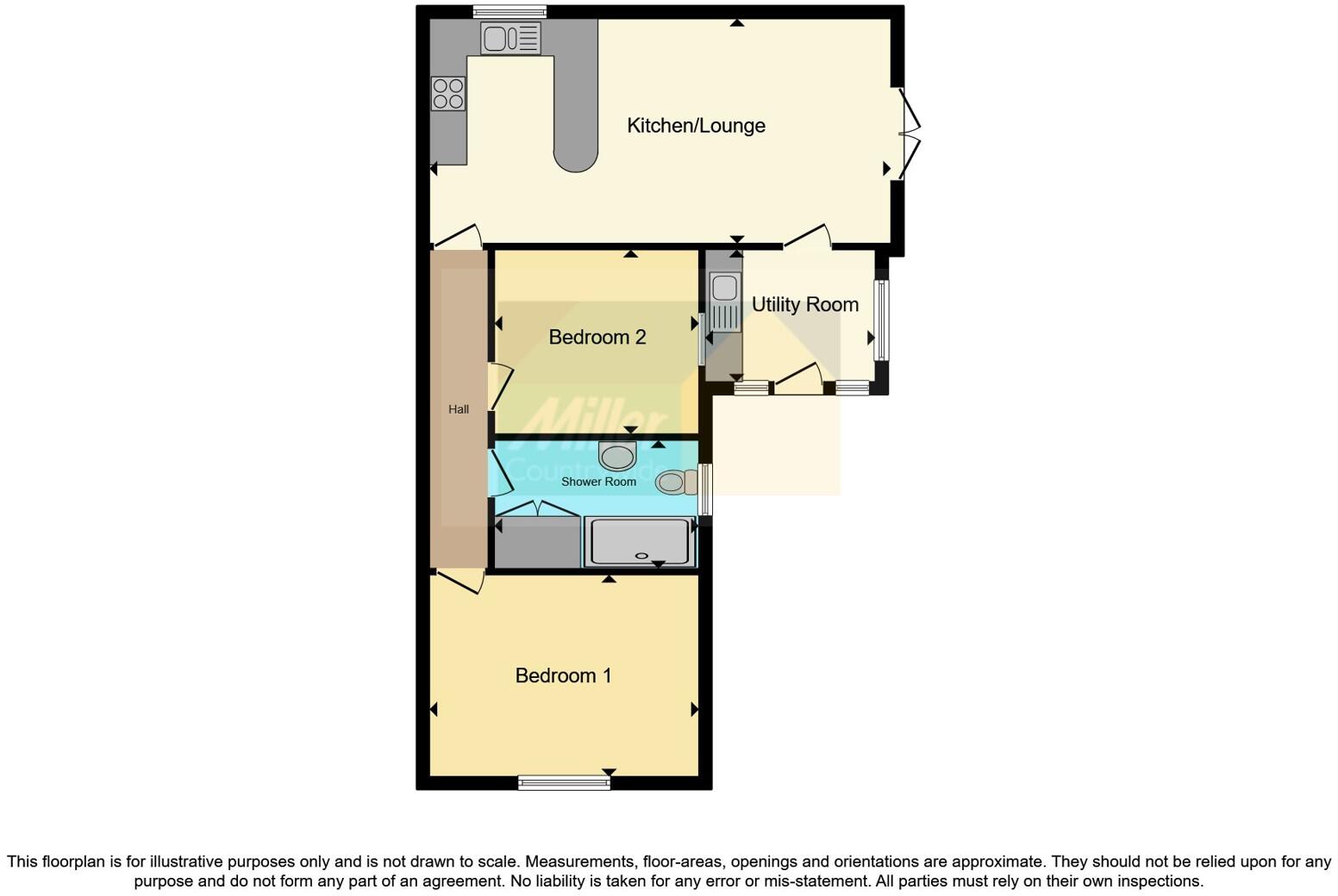 Station Road, Bugle, St. Austell, Cornwall, PL26 floorplan