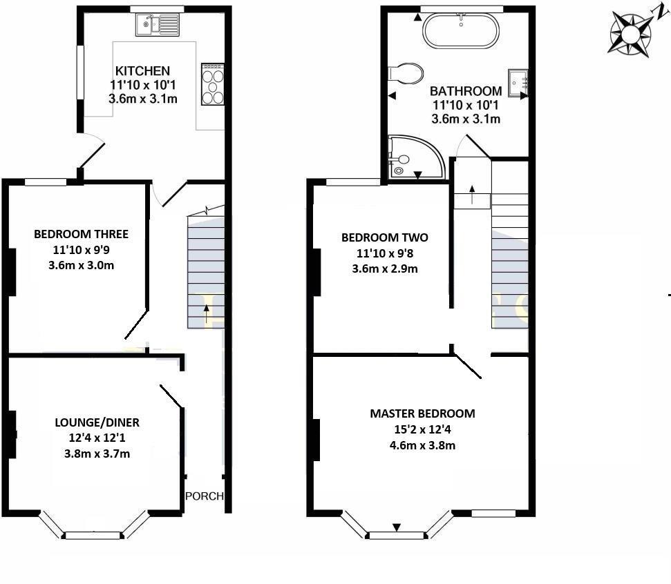 Pearson Avenue, Poole floorplan