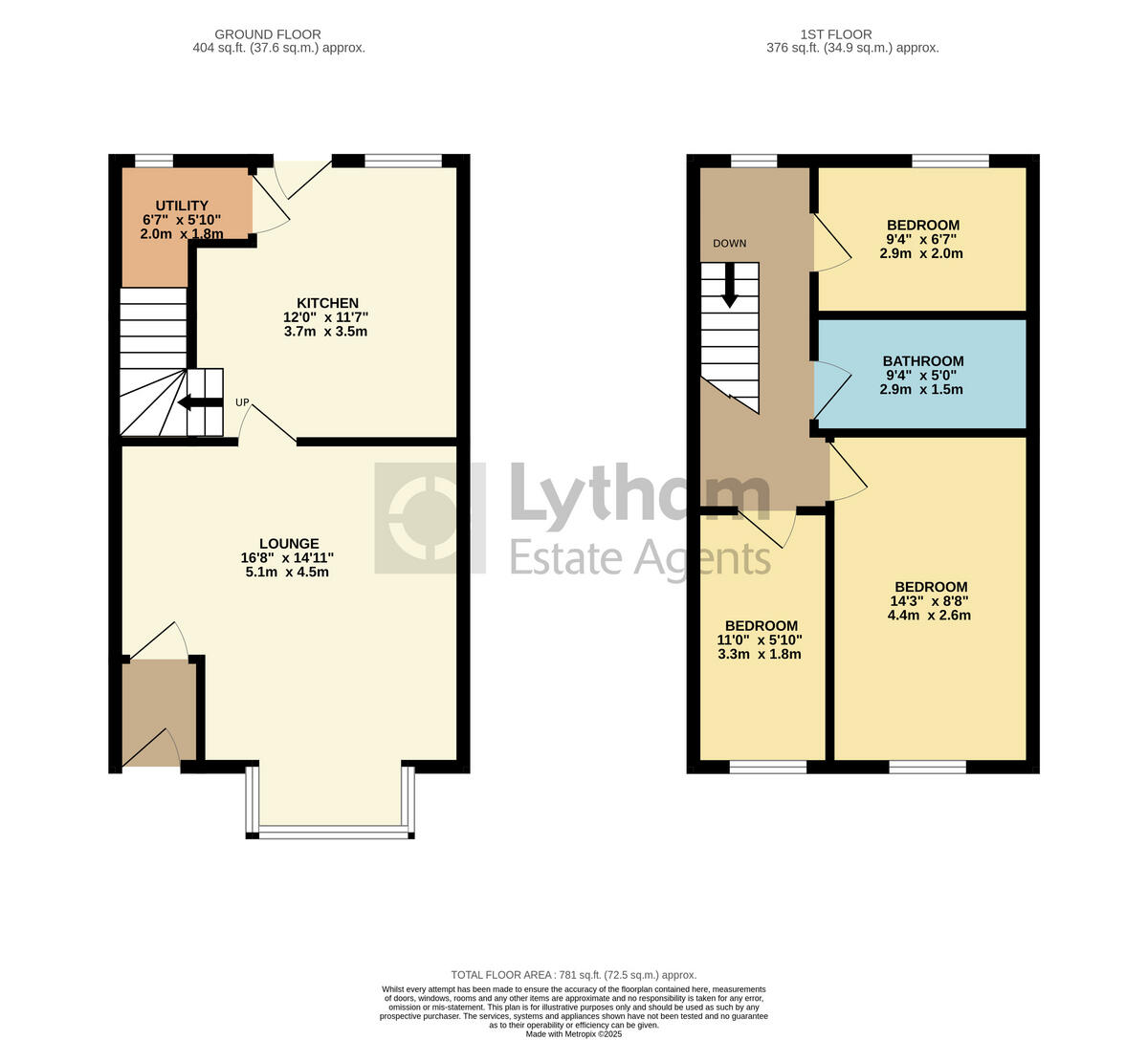 Seymour Road, Lytham St. Annes, FY8 floorplan
