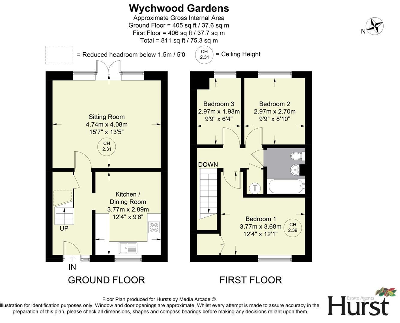Wychwood Gardens, High Wycombe floorplan