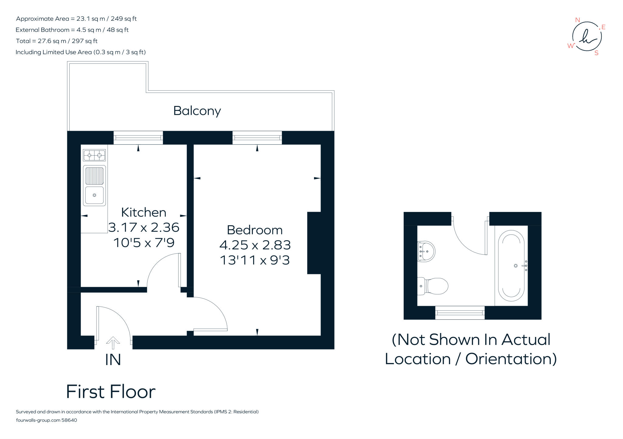 Warwick Avenue W9 floorplan