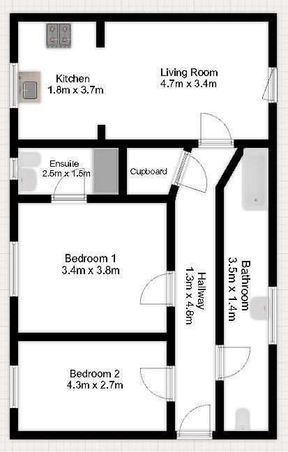 West Lodge, Allenby Road, SE28 0BG floorplan