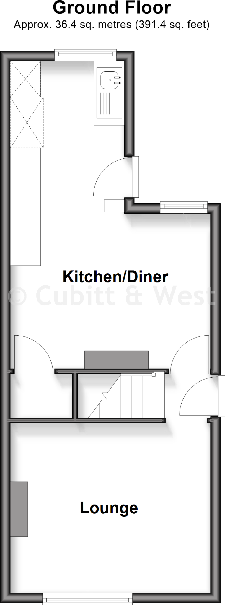 Canons Lane, Tadworth, Surrey floorplan