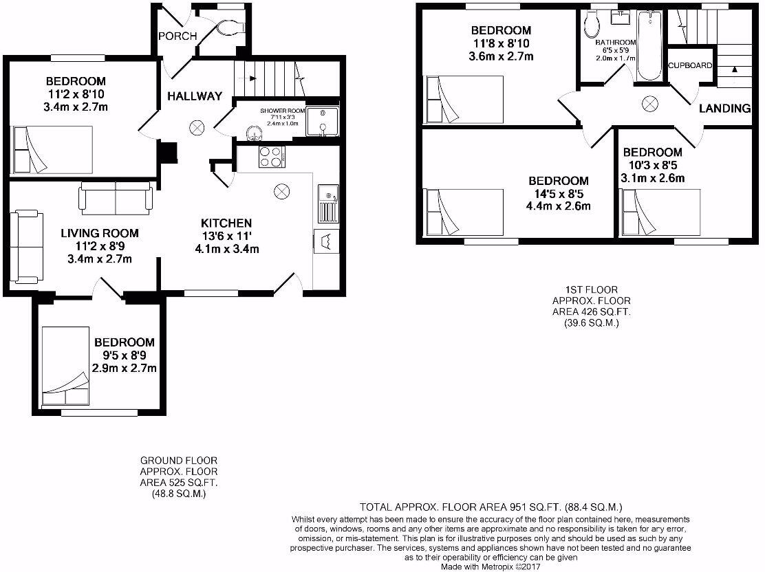5 Bed Student House - 28 Forrester Close floorplan