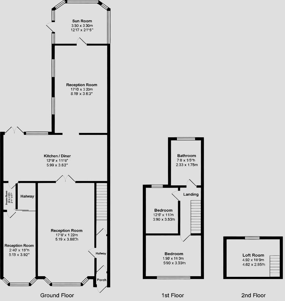 New Lane, Southport, Merseyside, PR9 floorplan