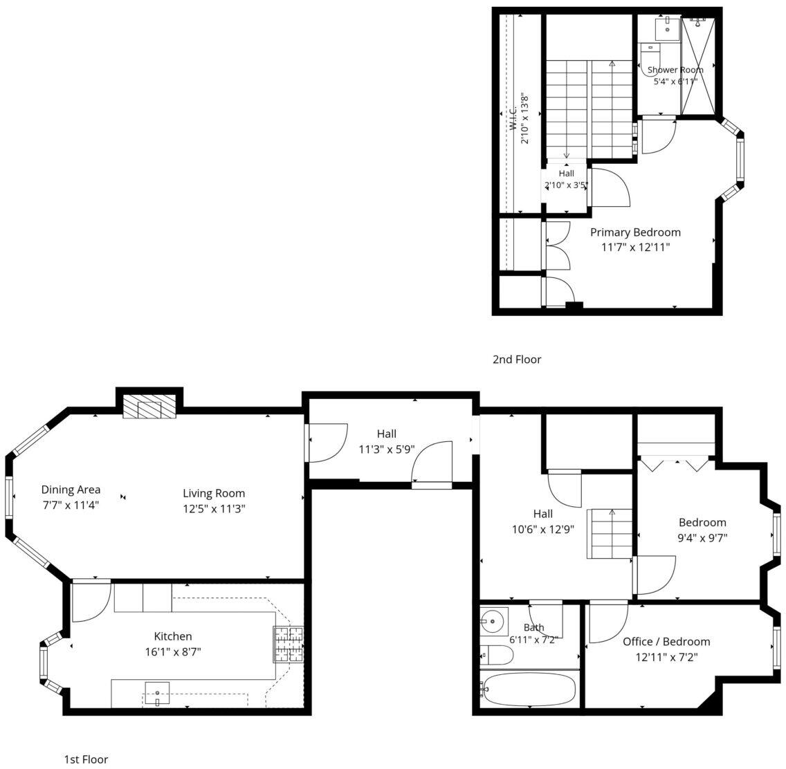 2/1 9 Woodlands Terrace, Park, G3 6DD floorplan