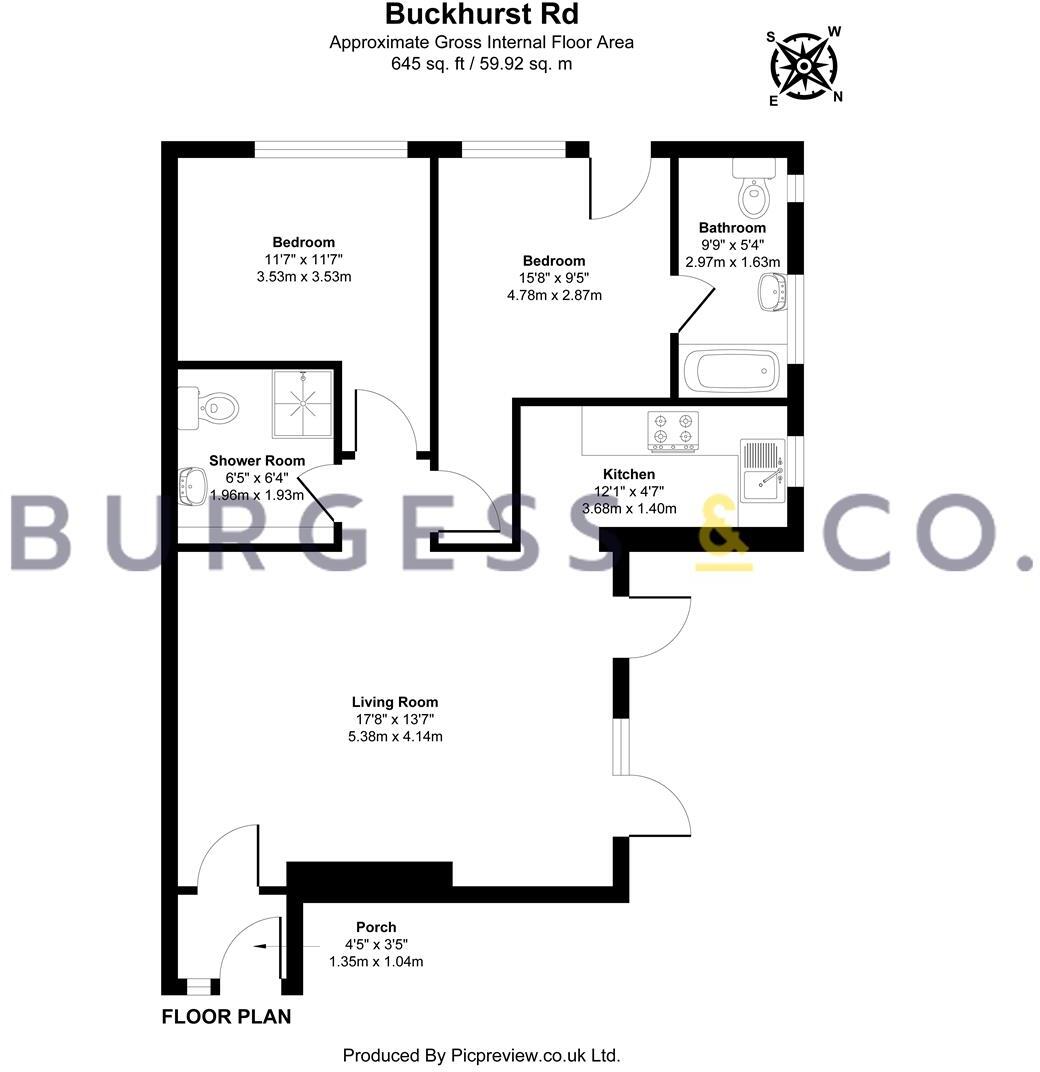 19 Buckhurst Road, Bexhill floorplan