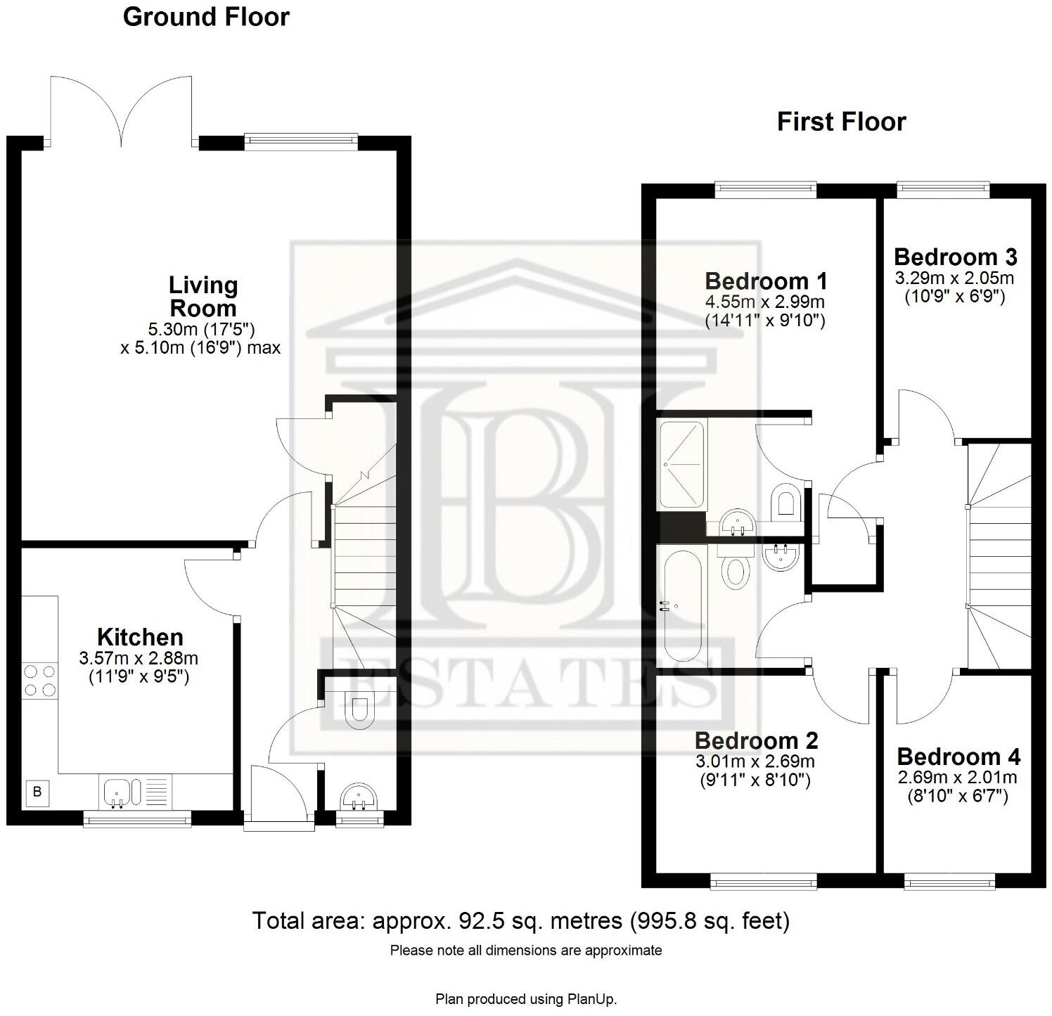 Fullingpits Avenue, Barming, Maidstone ME16 floorplan
