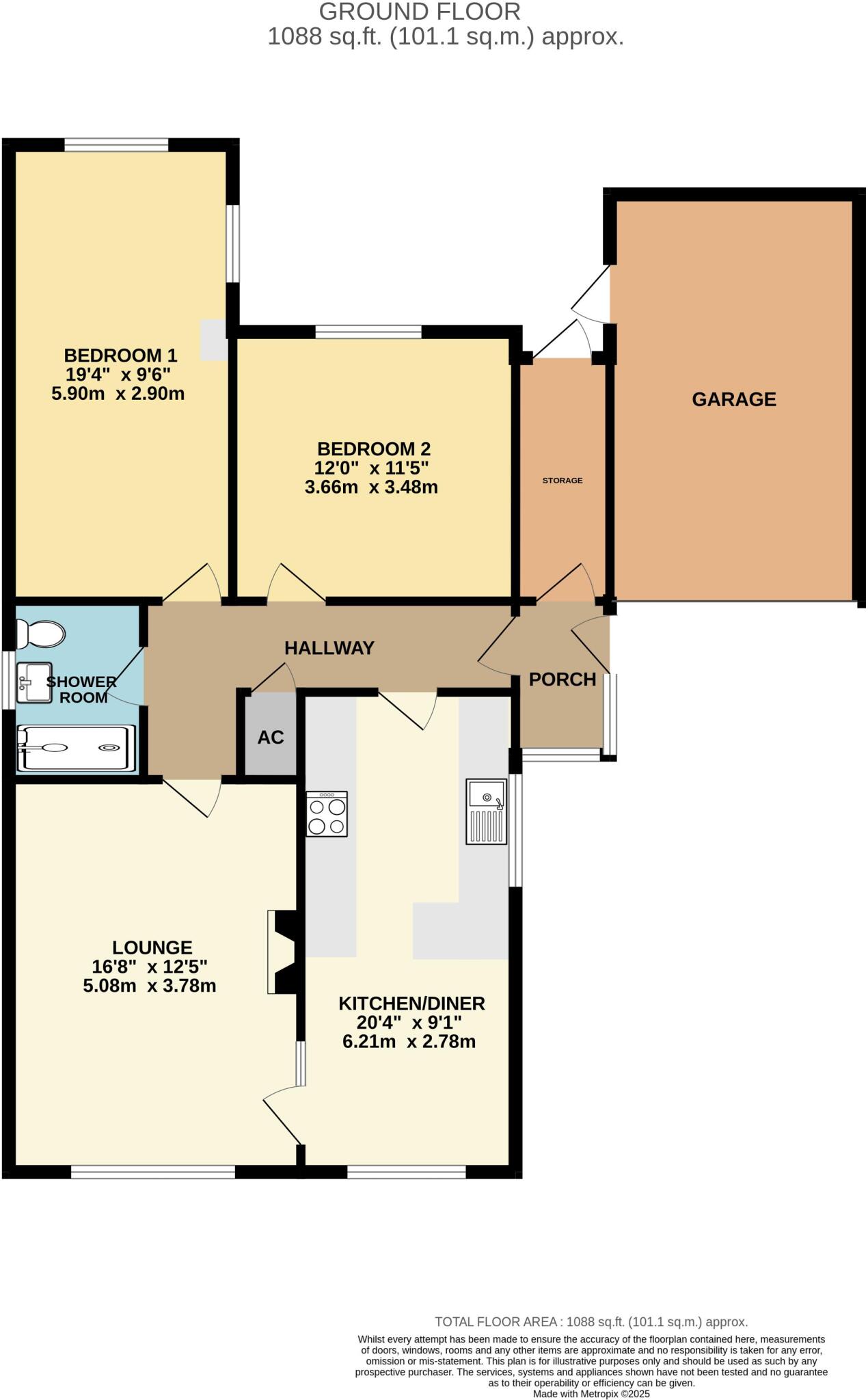 Wragby Road, Bardney, Lincoln floorplan
