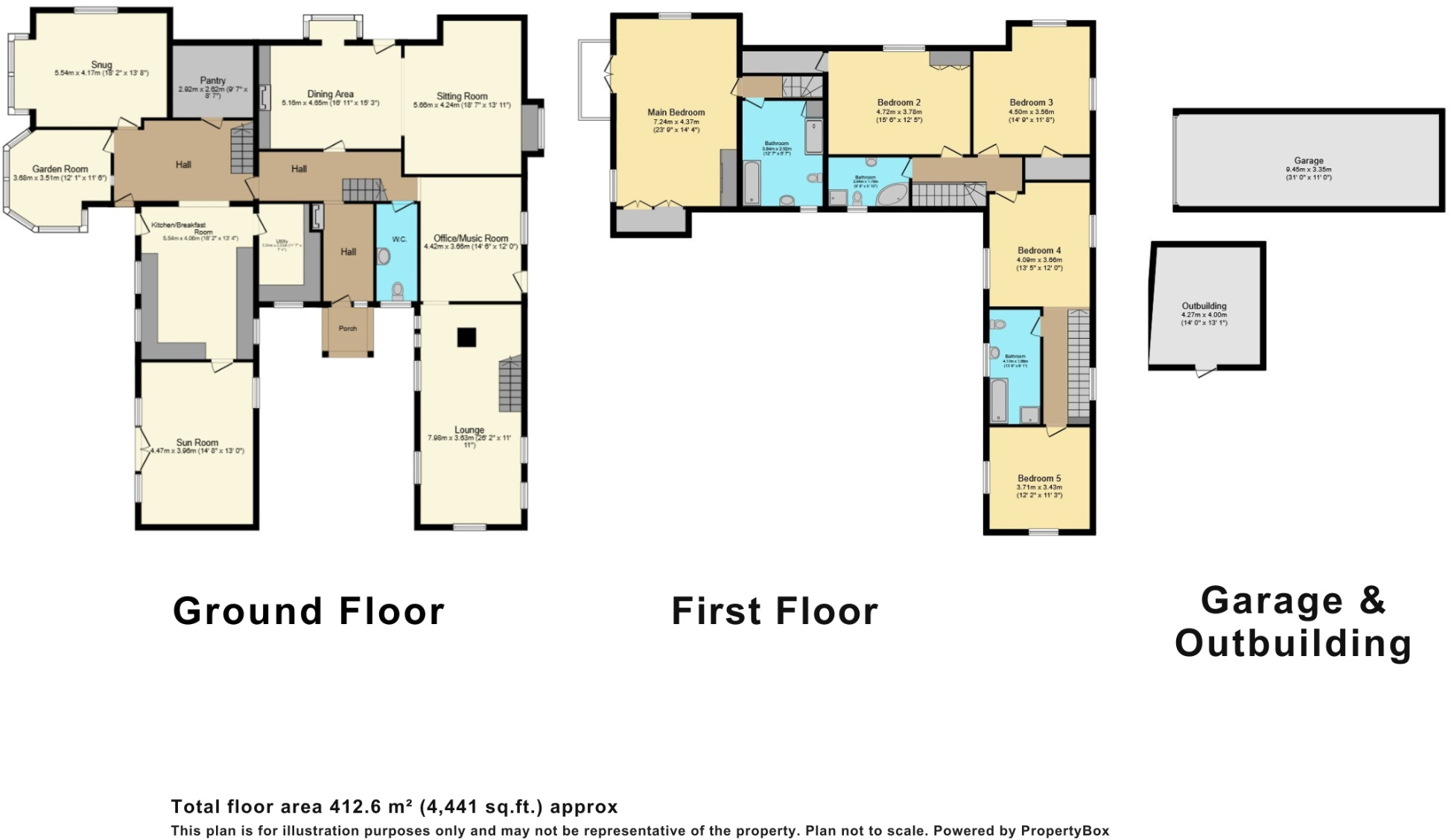 Saddlers Cottage, Warton Lane, Austrey, Warwickshire floorplan