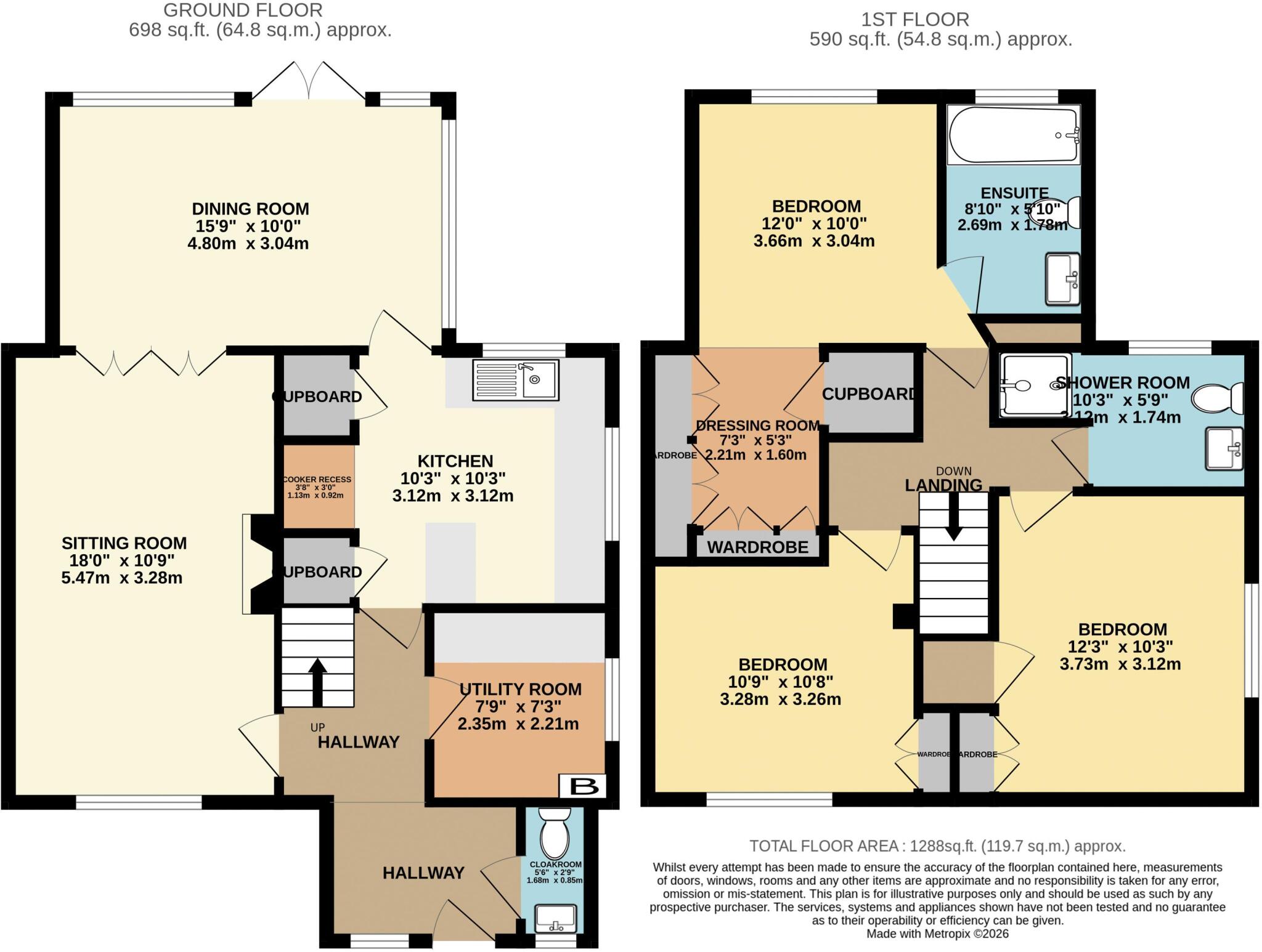 Kingsley Close, Newbury floorplan