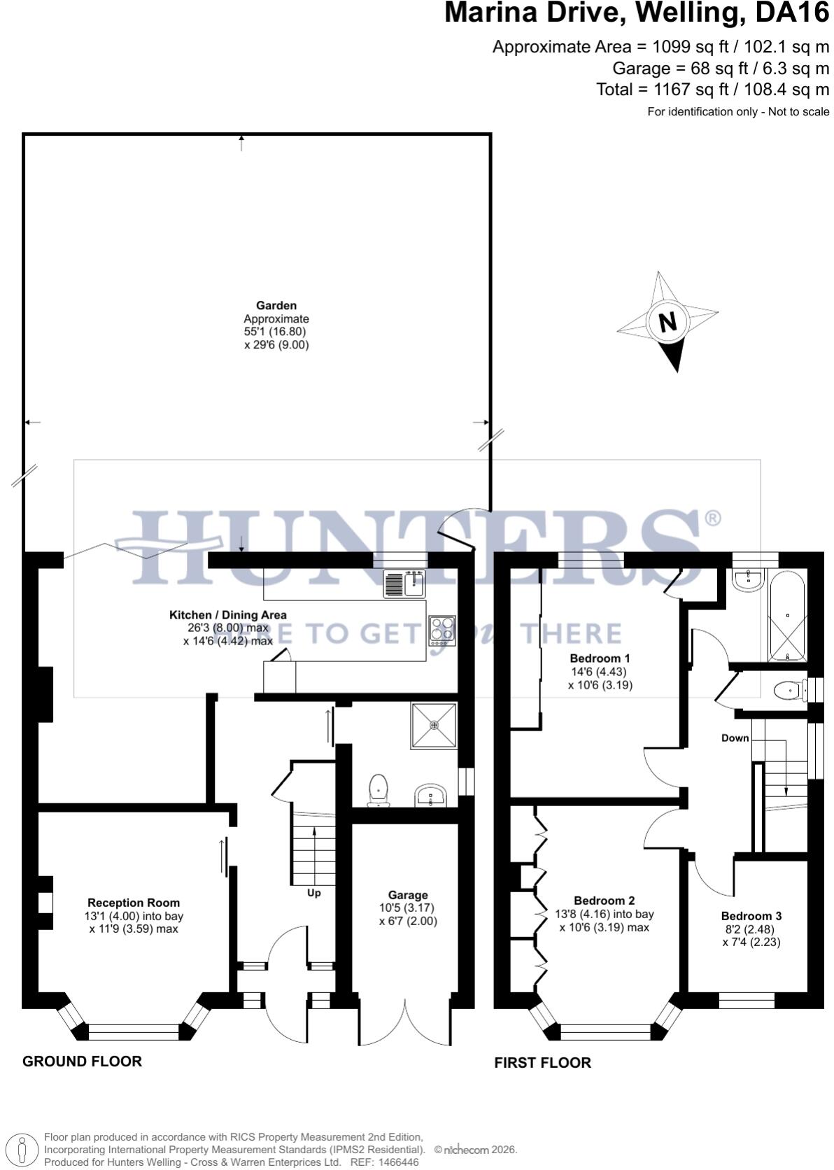 18 Marina Drive, Welling floorplan