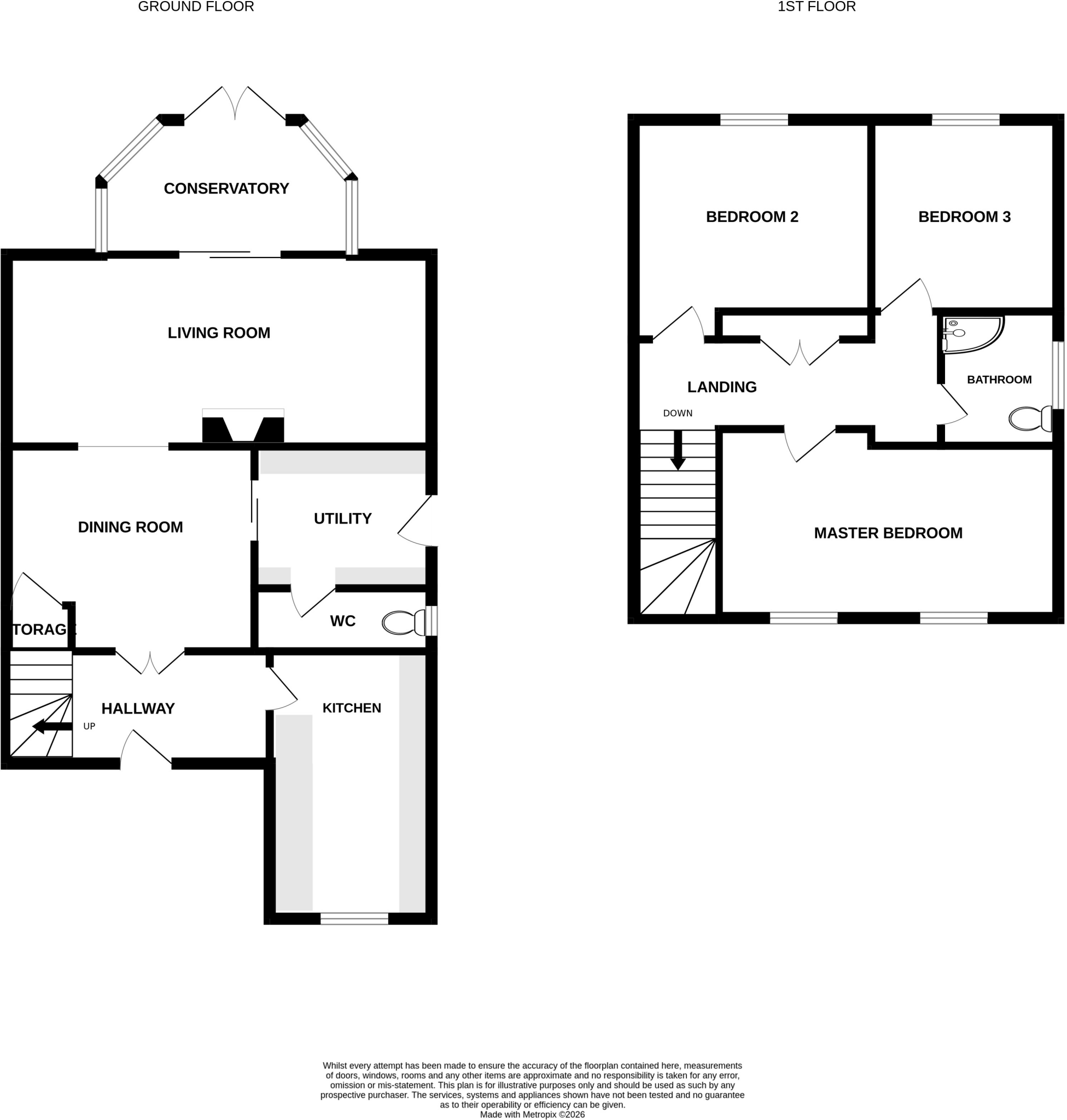 Rectory Road, Tiptree, Colchester floorplan