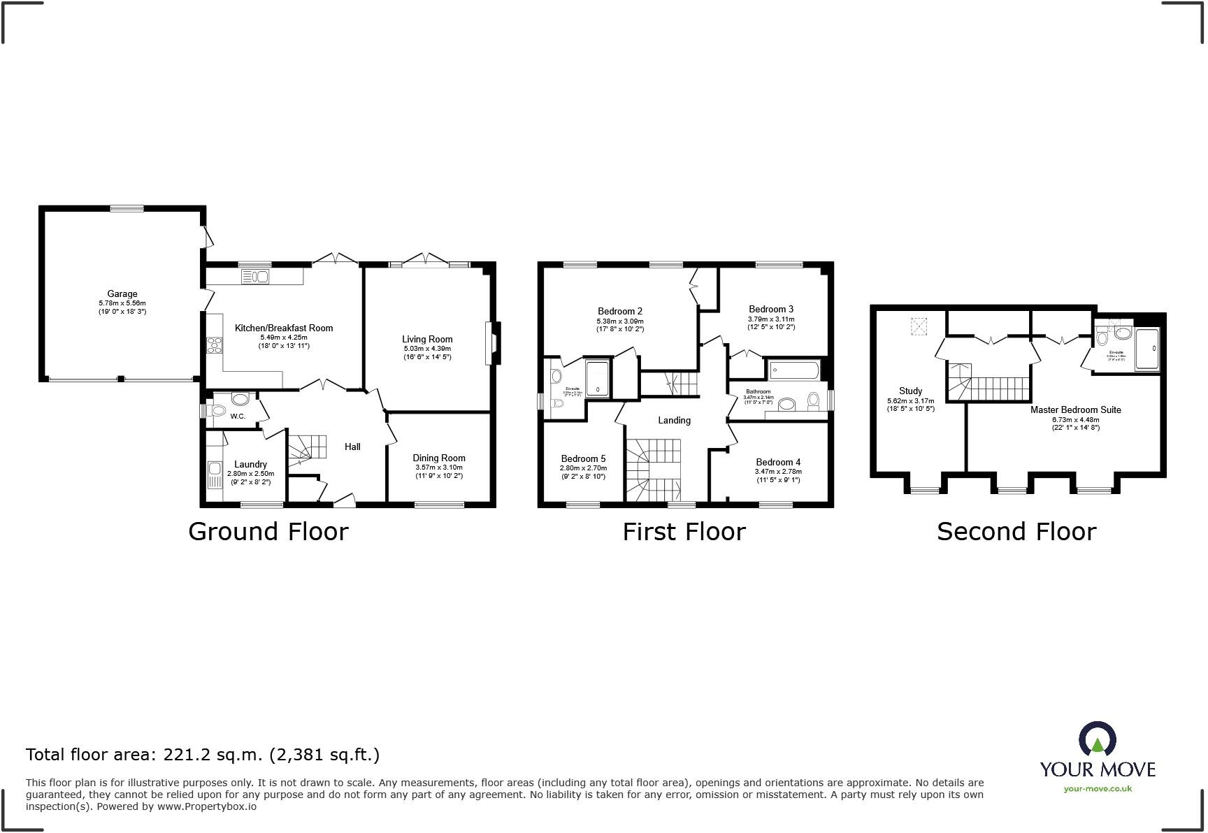 Chartway Street, Sutton Valence, Maidstone, Kent, ME17 floorplan