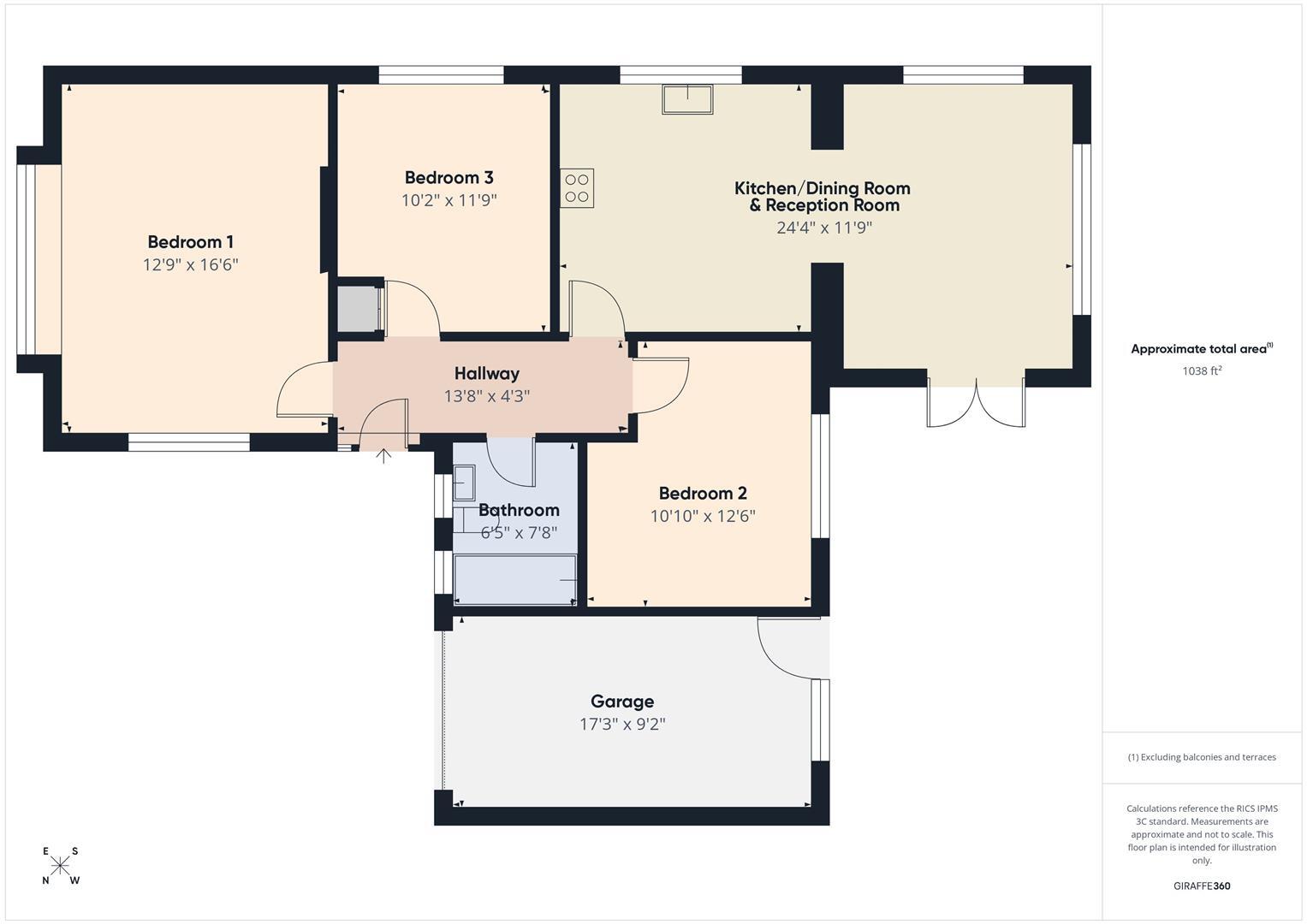 The Sidings, Sutton-On-Sea floorplan