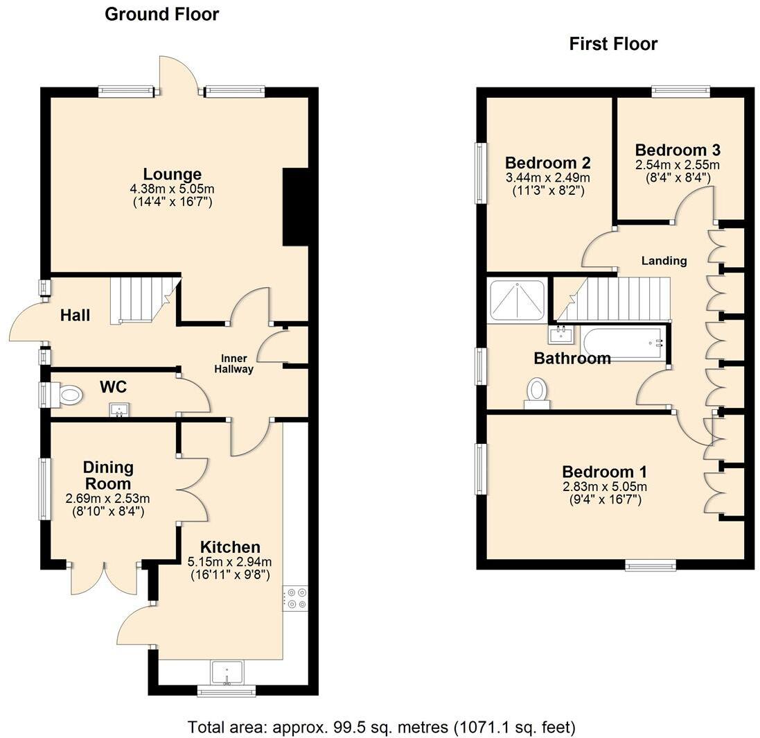 Chestnut Avenue, Hedon, Hull floorplan