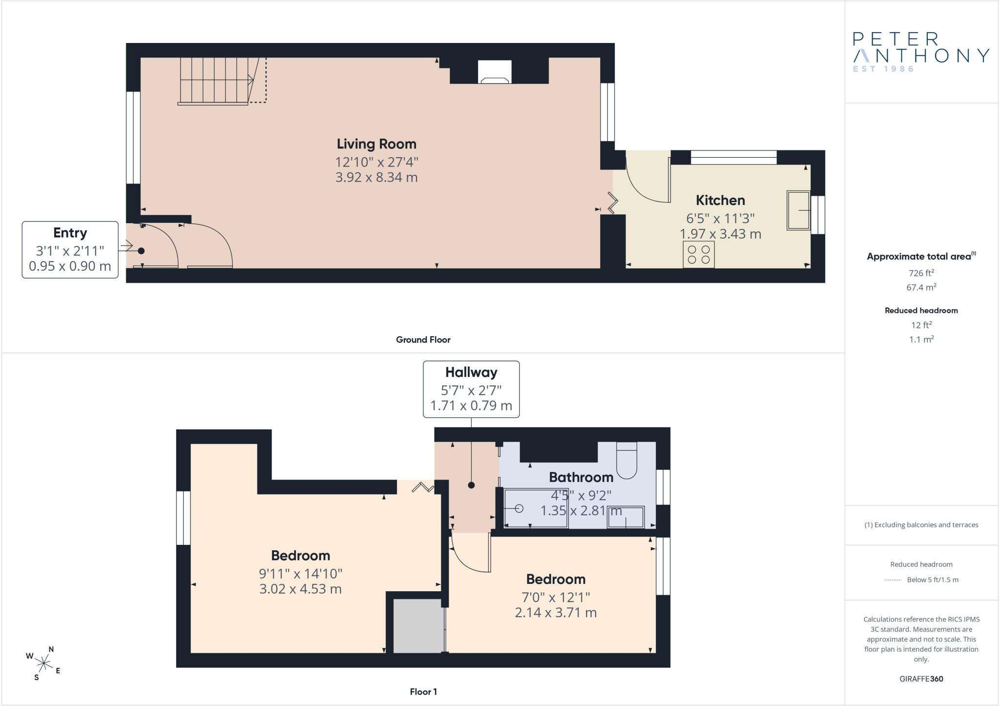 Langley Road, Salford, Greater Manchester, M6 floorplan