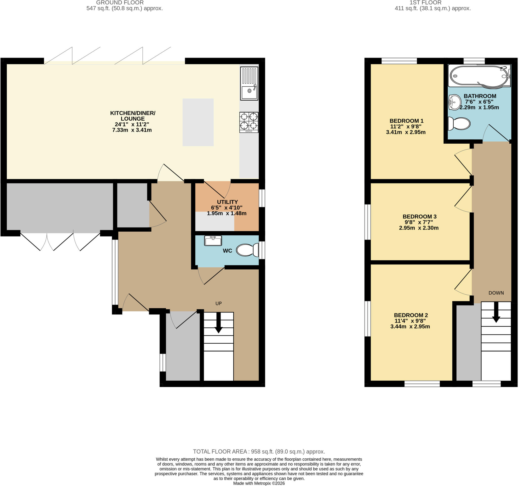 Caistor Road, Laceby, DN37 floorplan