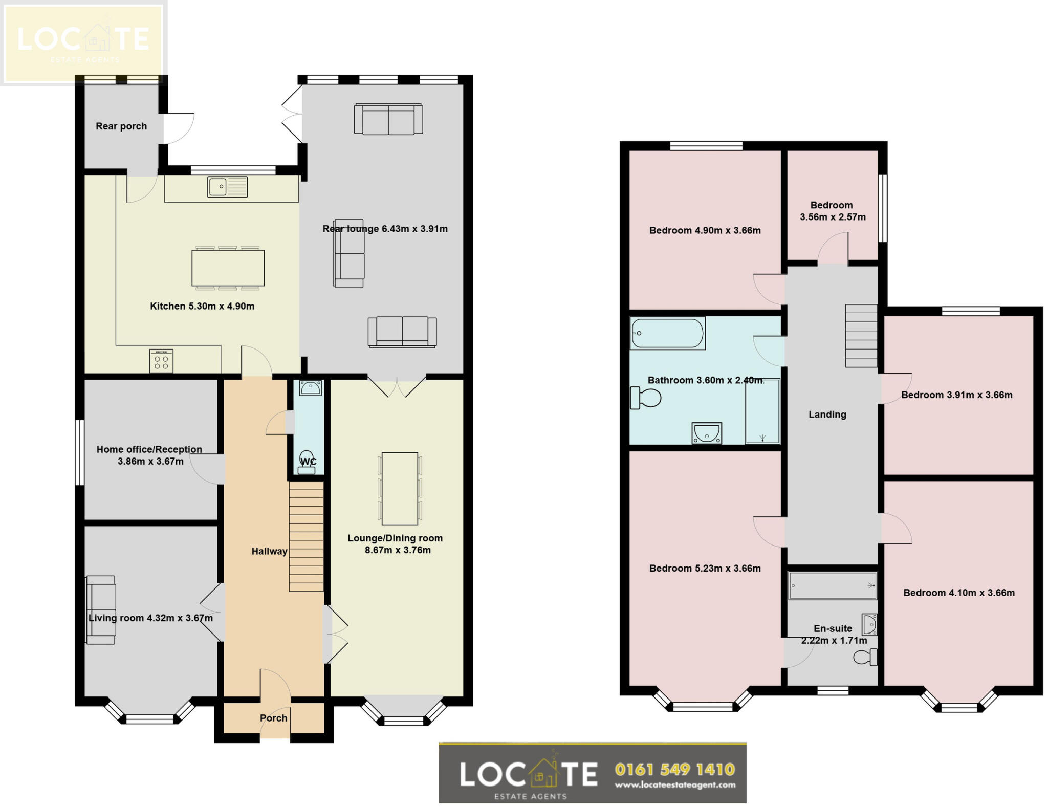 Cornhill Road, Urmston floorplan