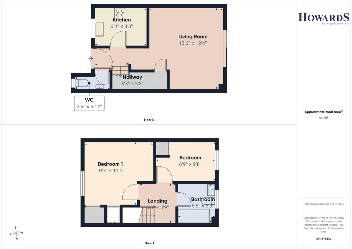 Mast Close, Lowestoft floorplan