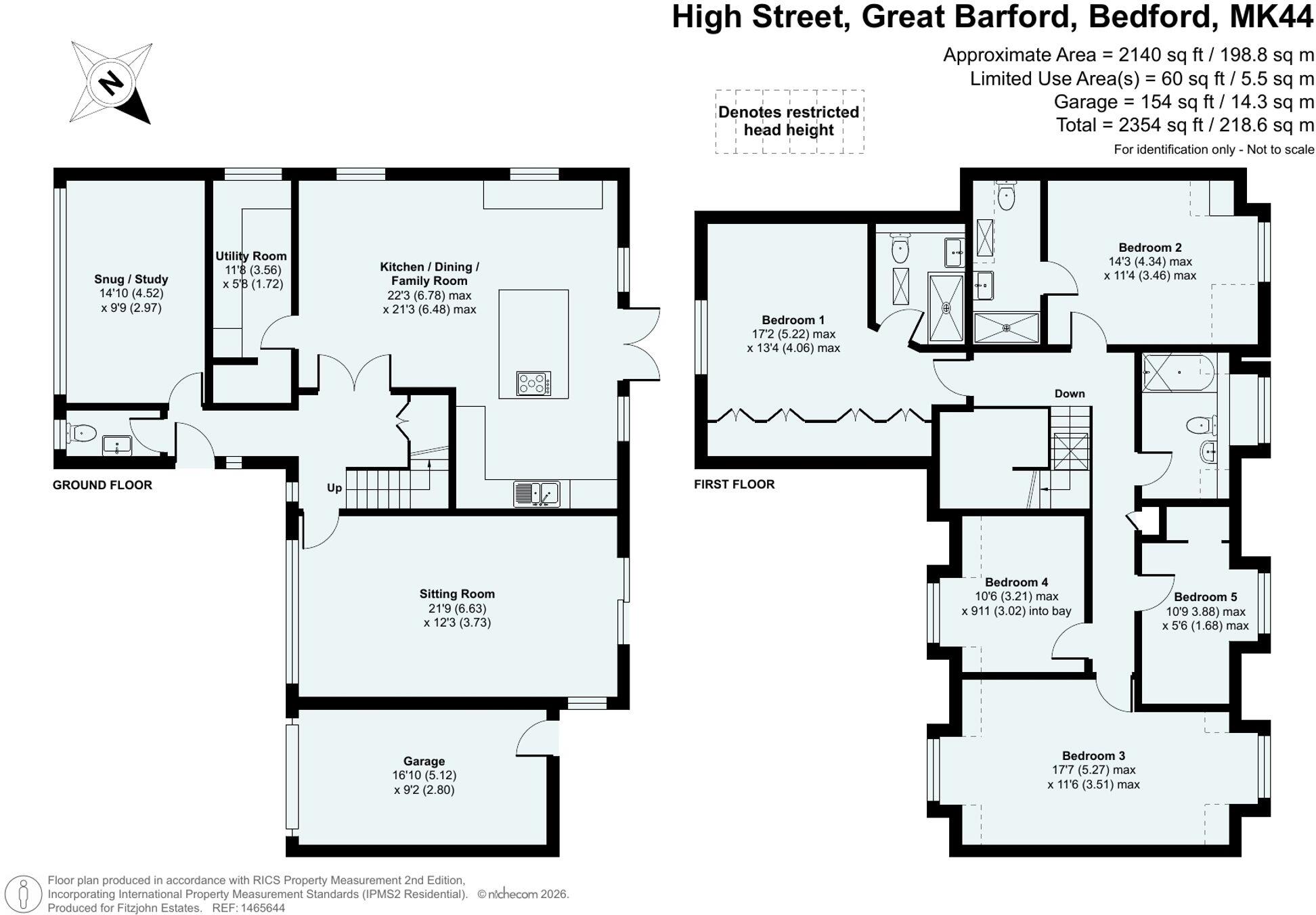 67, High Street, Great Barford, MK44 floorplan